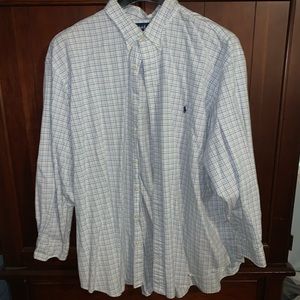 Men’s Ralph Lauren Shirt, Button Up, 3XB
